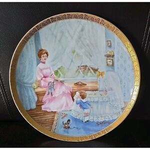 Rusty‎ Money Mommy and Me Plate Baby's Sleeping 284 R.J. Ernst Collectible 8.5"